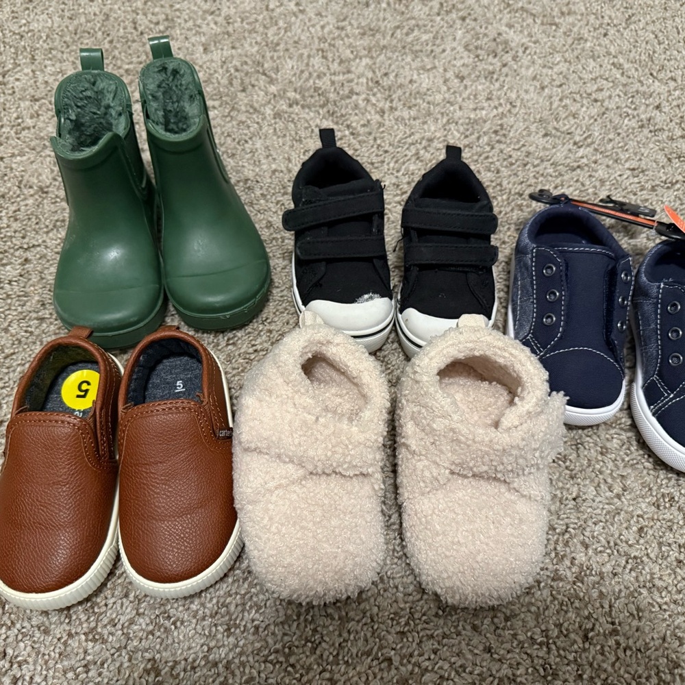 Stylish Black Kids Sneakers